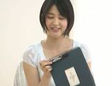 Erina Nagasawa gently removing her clothes picture 31