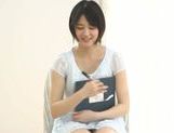 Erina Nagasawa gently removing her clothes picture 34