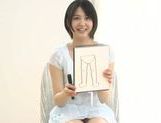 Erina Nagasawa gently removing her clothes picture 36