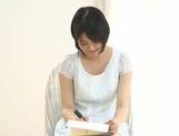 Erina Nagasawa gently removing her clothes picture 38