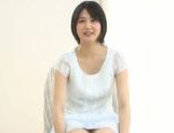 Erina Nagasawa gently removing her clothes picture 49