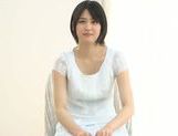 Erina Nagasawa gently removing her clothes picture 51