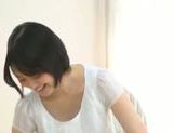 Erina Nagasawa gently removing her clothes picture 56