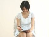 Erina Nagasawa gently removing her clothes picture 59