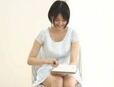 Erina Nagasawa gently removing her clothes picture 61