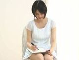 Erina Nagasawa gently removing her clothes picture 63