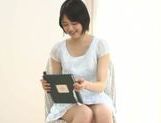 Erina Nagasawa gently removing her clothes picture 65