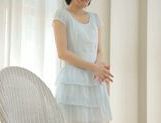Erina Nagasawa gently removing her clothes picture 70