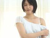 Erina Nagasawa gently removing her clothes picture 77