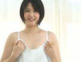 Erina Nagasawa gently removing her clothes picture 79