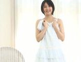 Erina Nagasawa gently removing her clothes picture 81