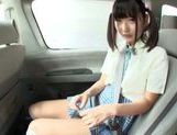 Car sex with hot AV model Miyu Nakatani picture 54