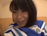 Lovely Japanese AV Model cock sucking with a wild head fuck and cum on face picture 14