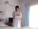 Petite amateur babe Mashiro Ayase deepthroats cock on pov video picture 2