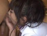 Glamorous amateur girl Akari Asagiri gets her anal hammered hard picture 31