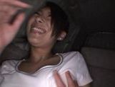 Mai Yuzuki Asian model gives a blowjob in the car picture 17