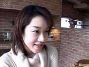 Yuuki Mori Asian model gets a cock to suck