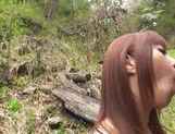 Kokomi Naruse hot outdoor blowjob with cum in her mouth picture 128