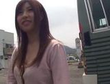 Kokomi Naruse hot outdoor blowjob with cum in her mouth picture 21