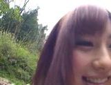 Kokomi Naruse hot outdoor blowjob with cum in her mouth picture 77