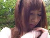 Kokomi Naruse hot outdoor blowjob with cum in her mouth picture 94