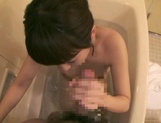 Teen Riri Kuribayashi Loves To Suck Dick In The Bathtub picture 41