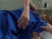 Arousing Asian amateur gets happy ending after massage