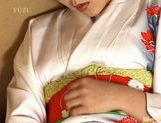 Megumi Tsuchida Asian gal in cosplay masturbates picture 15