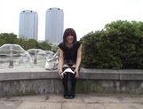 Naughty Yuzuki Hatano exposes herself in public picture 60