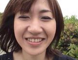 Naughty Yuzuki Hatano exposes herself in public picture 64