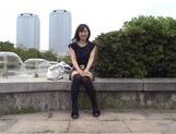 Naughty Yuzuki Hatano exposes herself in public picture 65