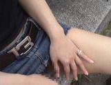 Exhibitionist Yuzuki Hatano does some naughty outdoors actions picture 71