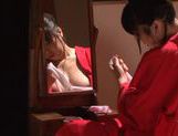 Aya Kitagawa is a hot mature Asian babe in sexy kimono