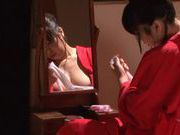Aya Kitagawa is a hot mature Asian babe in sexy kimono