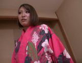 Nao Yoshioka charming Asian housewife in sexy kimono