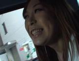 Sae Aihara Sucks Cock And Masturbates In A Moving Car picture 20