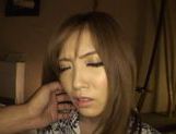 Traditional babe Rina Kato have a nice fuck after dinner. picture 51