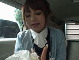 Maomi Nagasawa sucks cock right after cooking some Chinese food! picture 121