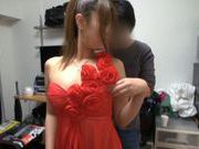 Kui Kino alluring Asian babe in a sexy dress in hardcore position 69