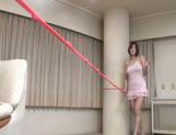 Cheeky cute babe with big tits rope masturbation picture 26