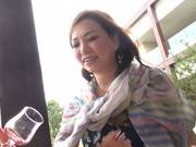 Mature Asian chick is hot for a horny guy