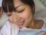 Nice teen Yuu Asakura wild nurse in pantyhose gets facial picture 36