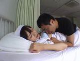 Nice teen Yuu Asakura wild nurse in pantyhose gets facial picture 43