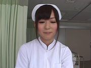 Yuu Asakura nice Asian teen is a wild nurse in hardcore action