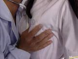 Hot Nurse Eir Ueno Makes The Doctor Happy With Sex picture 14