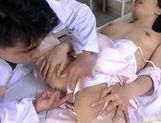 Hot Nurse Eir Ueno Makes The Doctor Happy With Sex picture 35