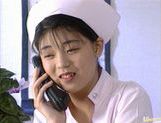 Hot Nurse Eir Ueno Makes The Doctor Happy With Sex picture 4