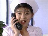 Hot Nurse Eir Ueno Makes The Doctor Happy With Sex picture 6