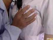 Hot Nurse Eir Ueno Makes The Doctor Happy With Sex
