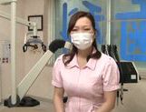 Busty Asian dentist is seduced and fucked by her patient picture 11